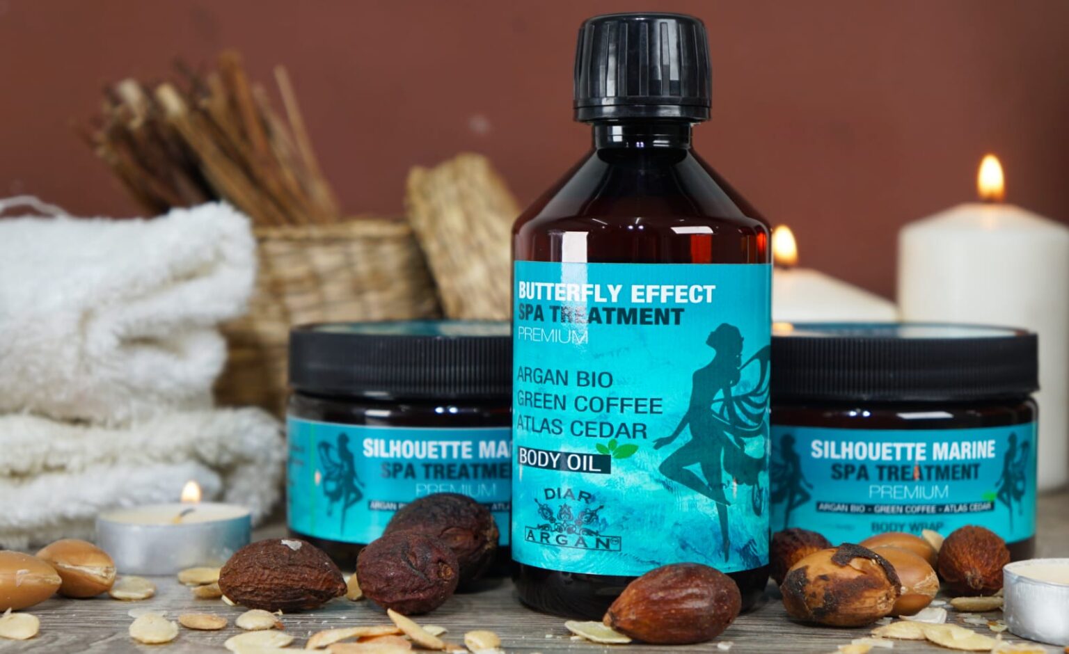 ButterFly Effect SPA Body Oil 250ml Diar Argan