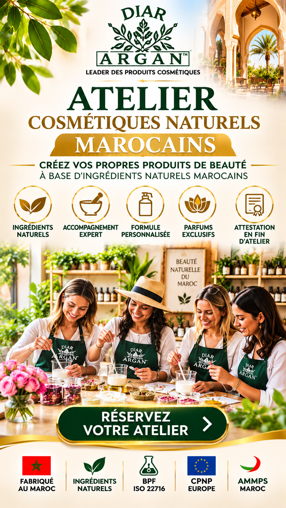 Atelier de cosmétiques naturels marocains (1)